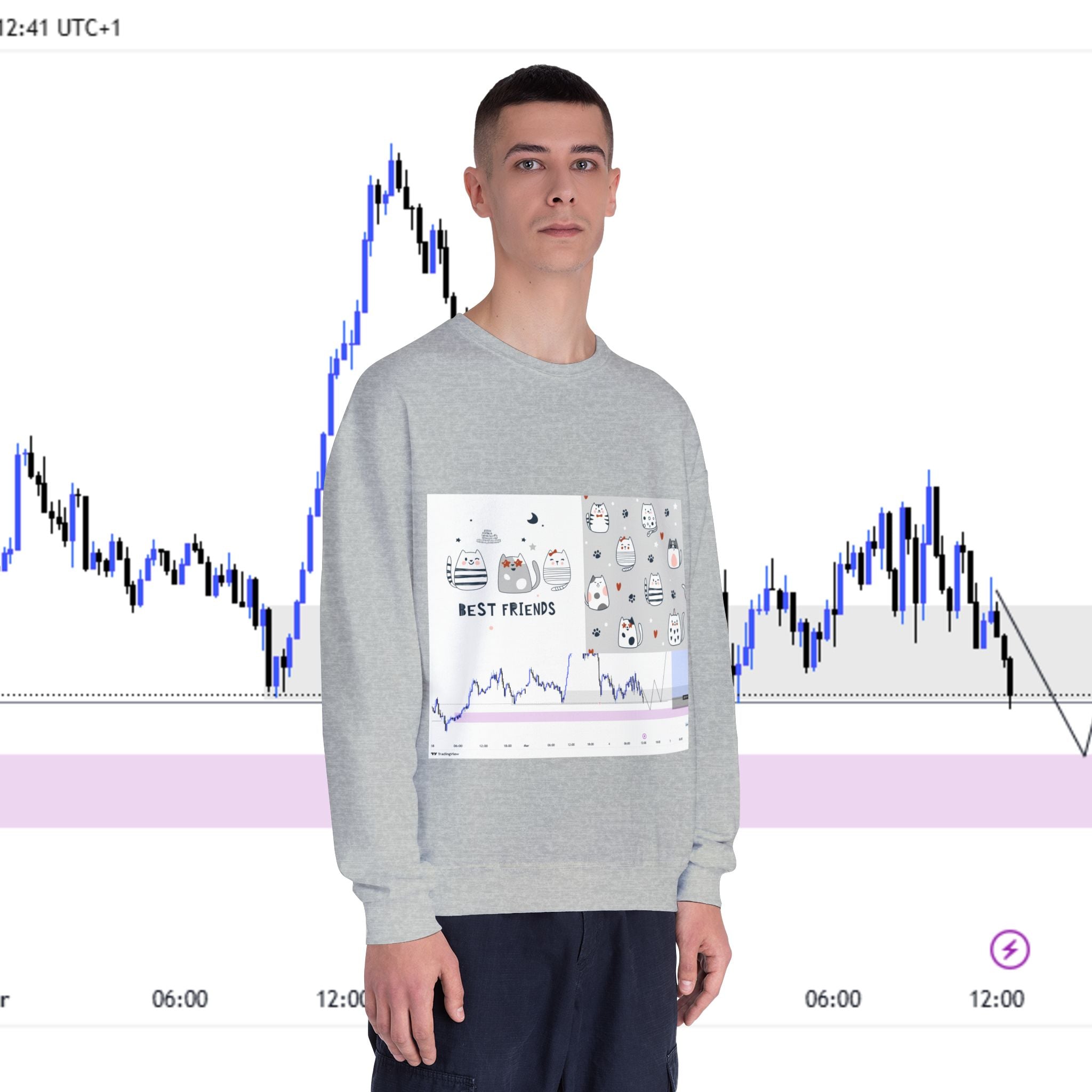 Best Friends Crewneck Sweatshirt, Cute Friendship Sweatshirt, Cozy Gift for Friends, Casual Crewneck, Everyday Comfort Wear