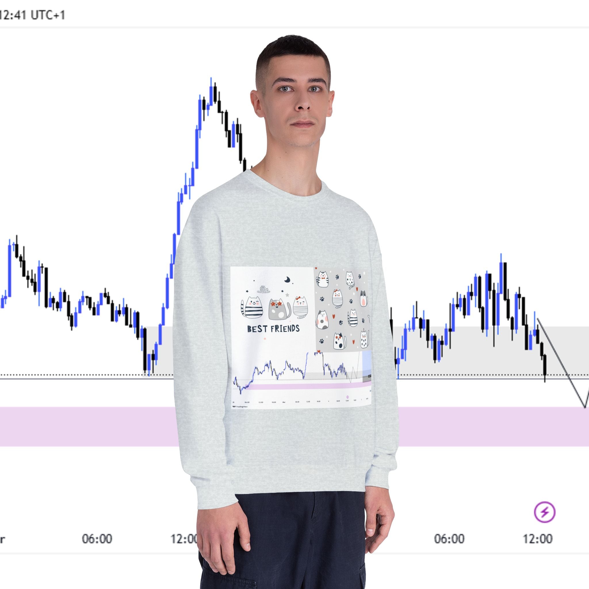 Best Friends Crewneck Sweatshirt, Cute Friendship Sweatshirt, Cozy Gift for Friends, Casual Crewneck, Everyday Comfort Wear