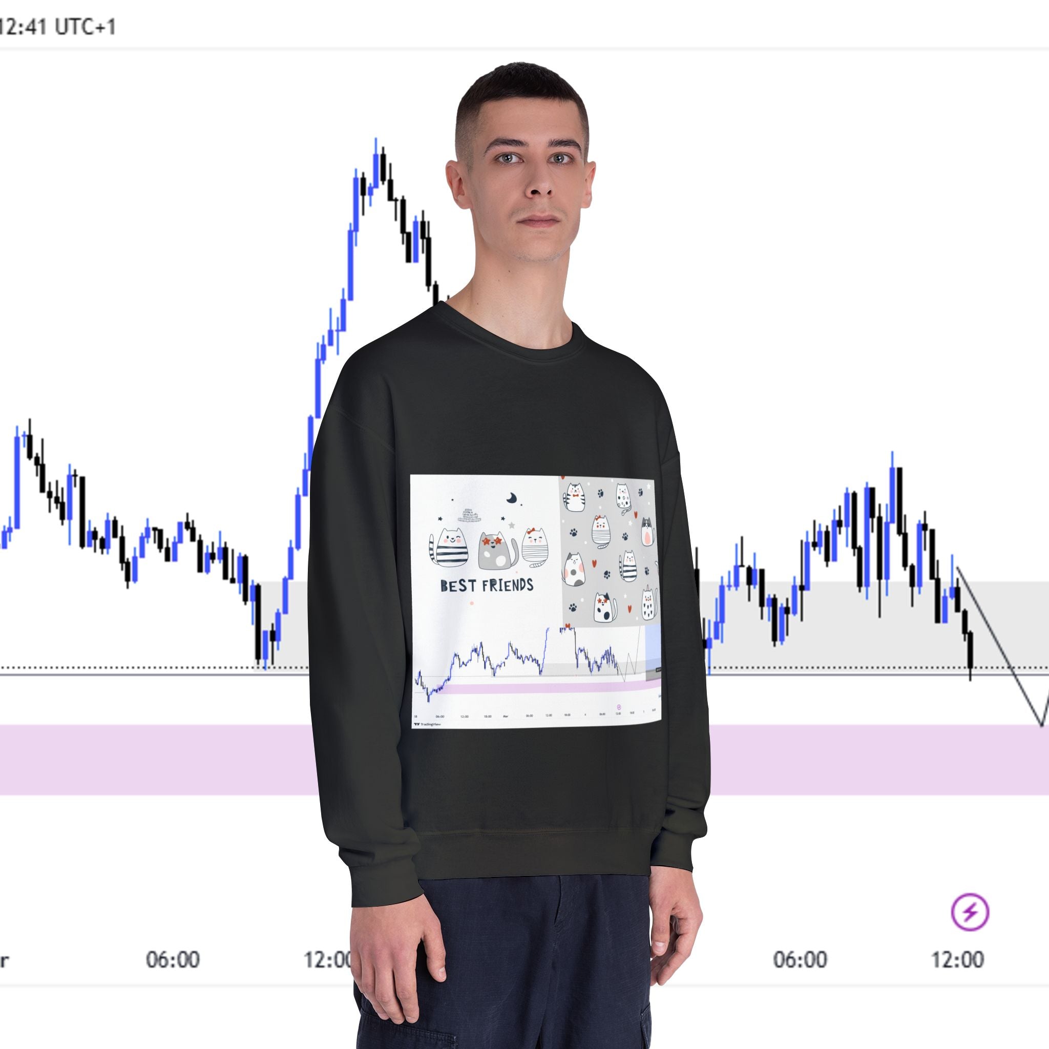 Best Friends Crewneck Sweatshirt, Cute Friendship Sweatshirt, Cozy Gift for Friends, Casual Crewneck, Everyday Comfort Wear