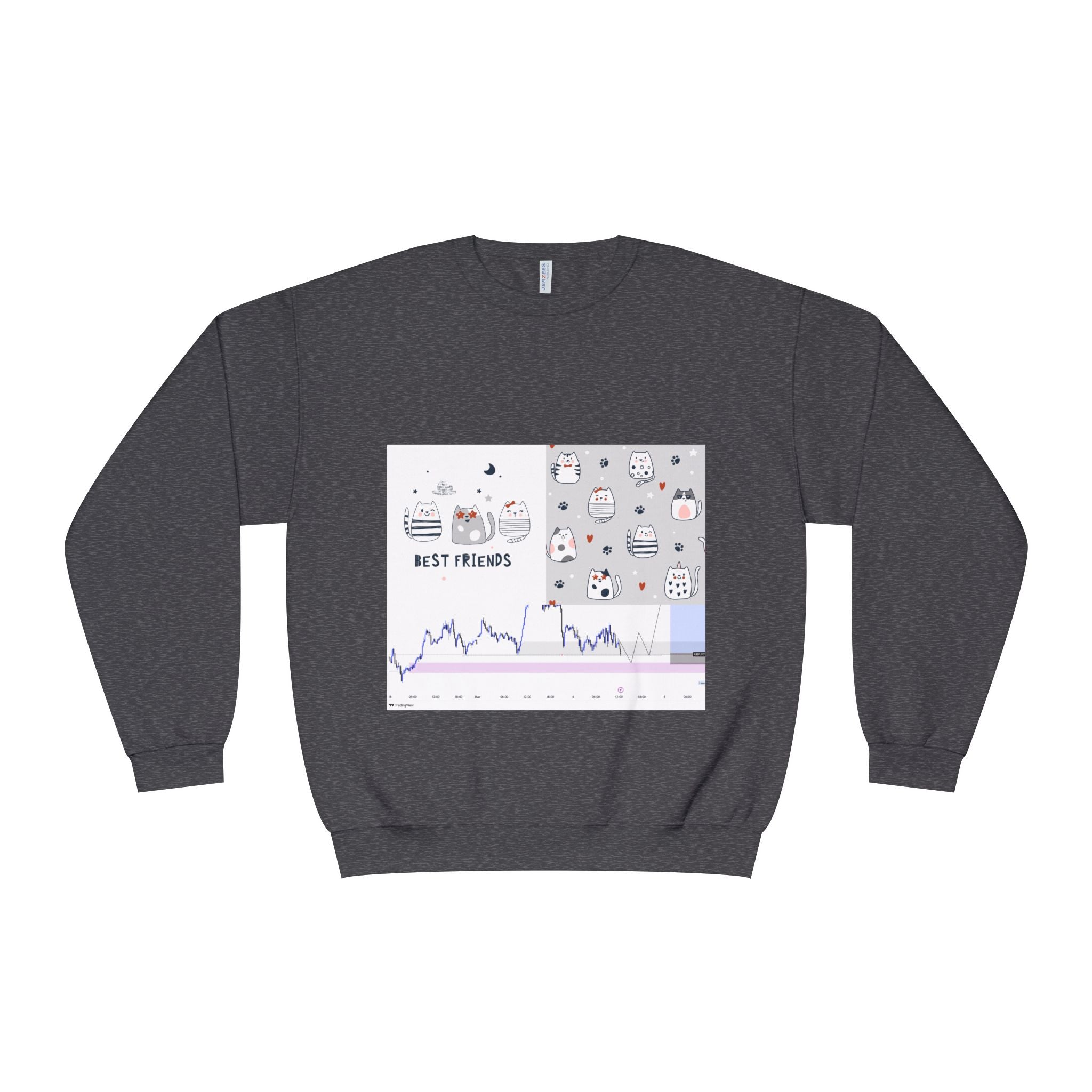 Best Friends Crewneck Sweatshirt, Cute Friendship Sweatshirt, Cozy Gift for Friends, Casual Crewneck, Everyday Comfort Wear