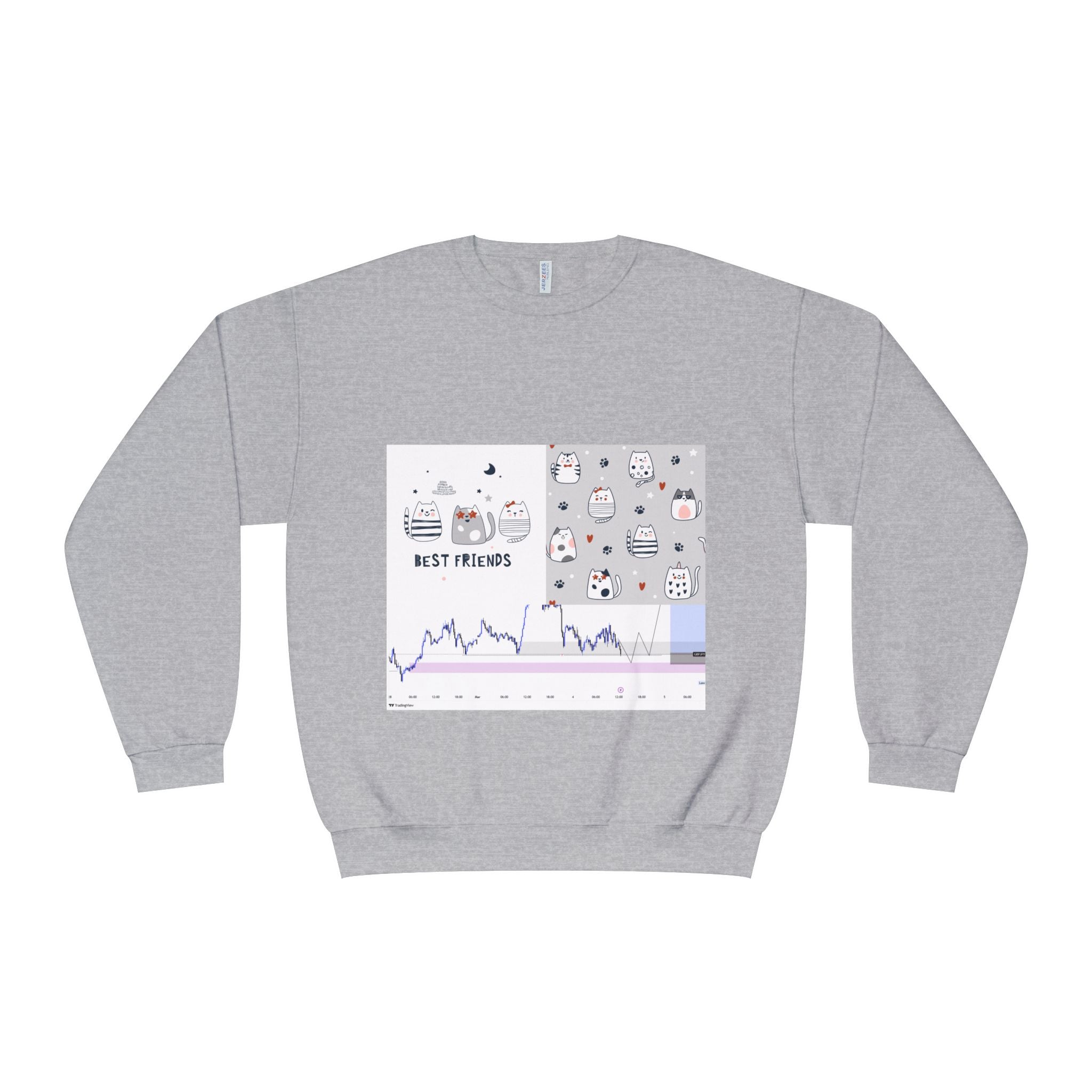 Best Friends Crewneck Sweatshirt, Cute Friendship Sweatshirt, Cozy Gift for Friends, Casual Crewneck, Everyday Comfort Wear