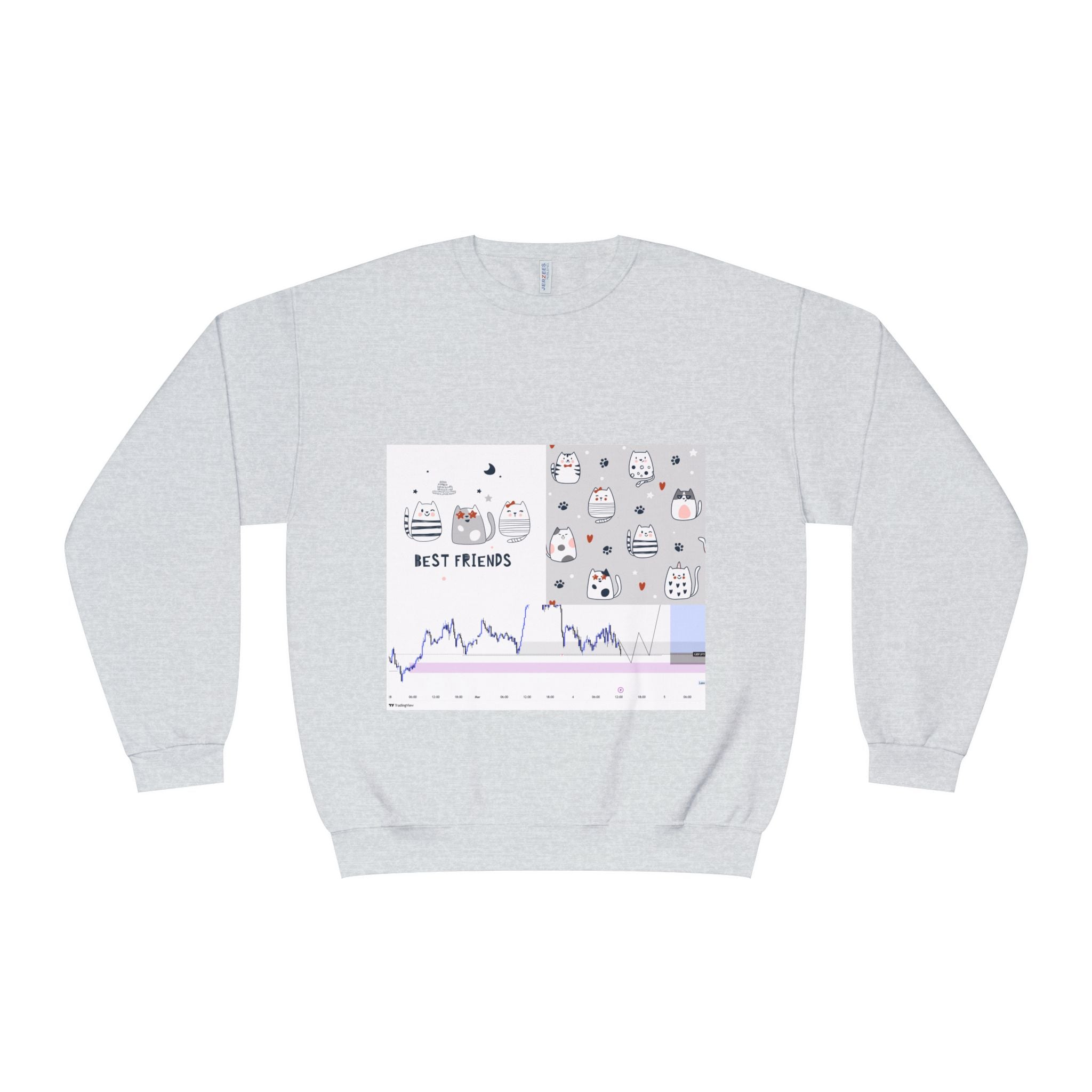 Best Friends Crewneck Sweatshirt, Cute Friendship Sweatshirt, Cozy Gift for Friends, Casual Crewneck, Everyday Comfort Wear