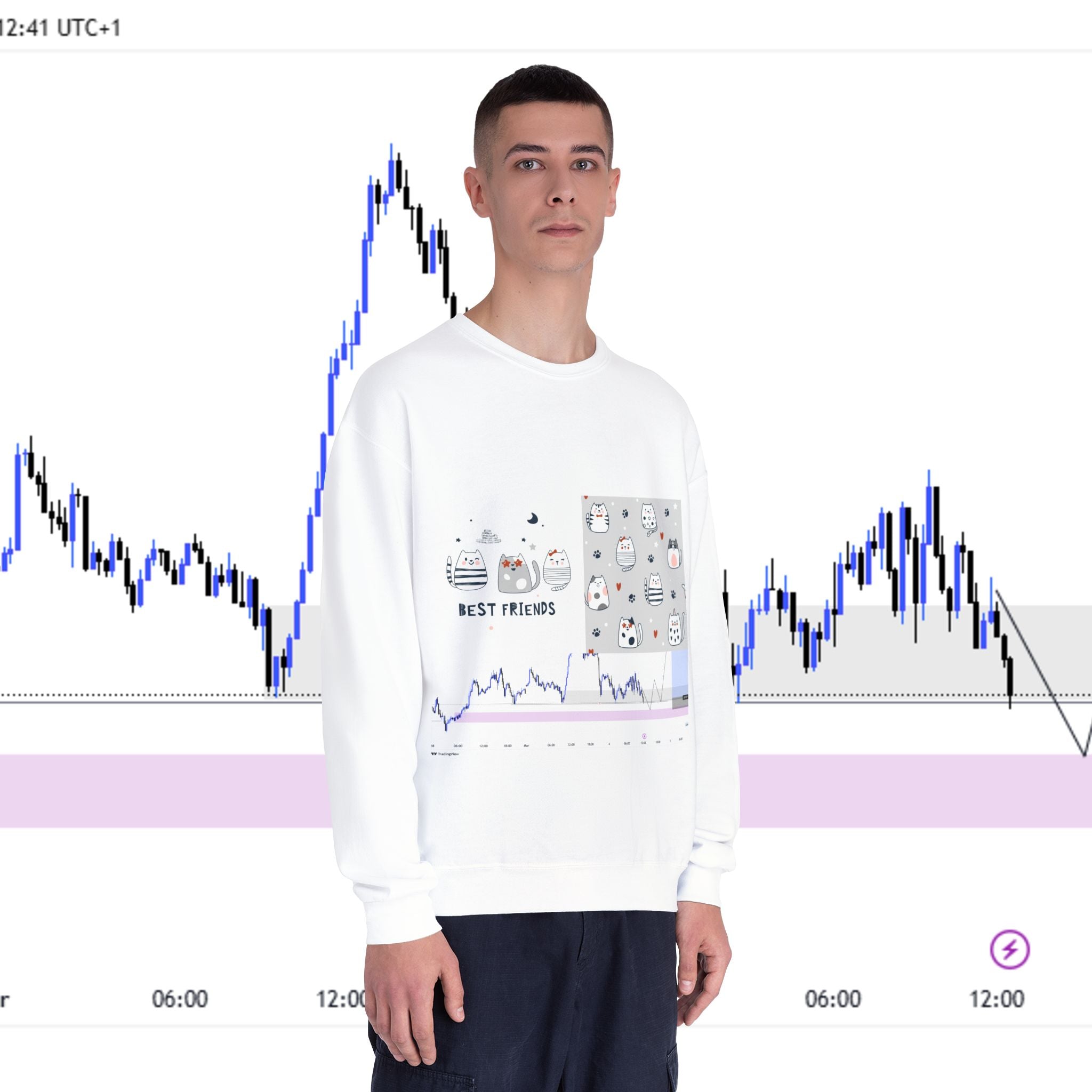 Best Friends Crewneck Sweatshirt, Cute Friendship Sweatshirt, Cozy Gift for Friends, Casual Crewneck, Everyday Comfort Wear