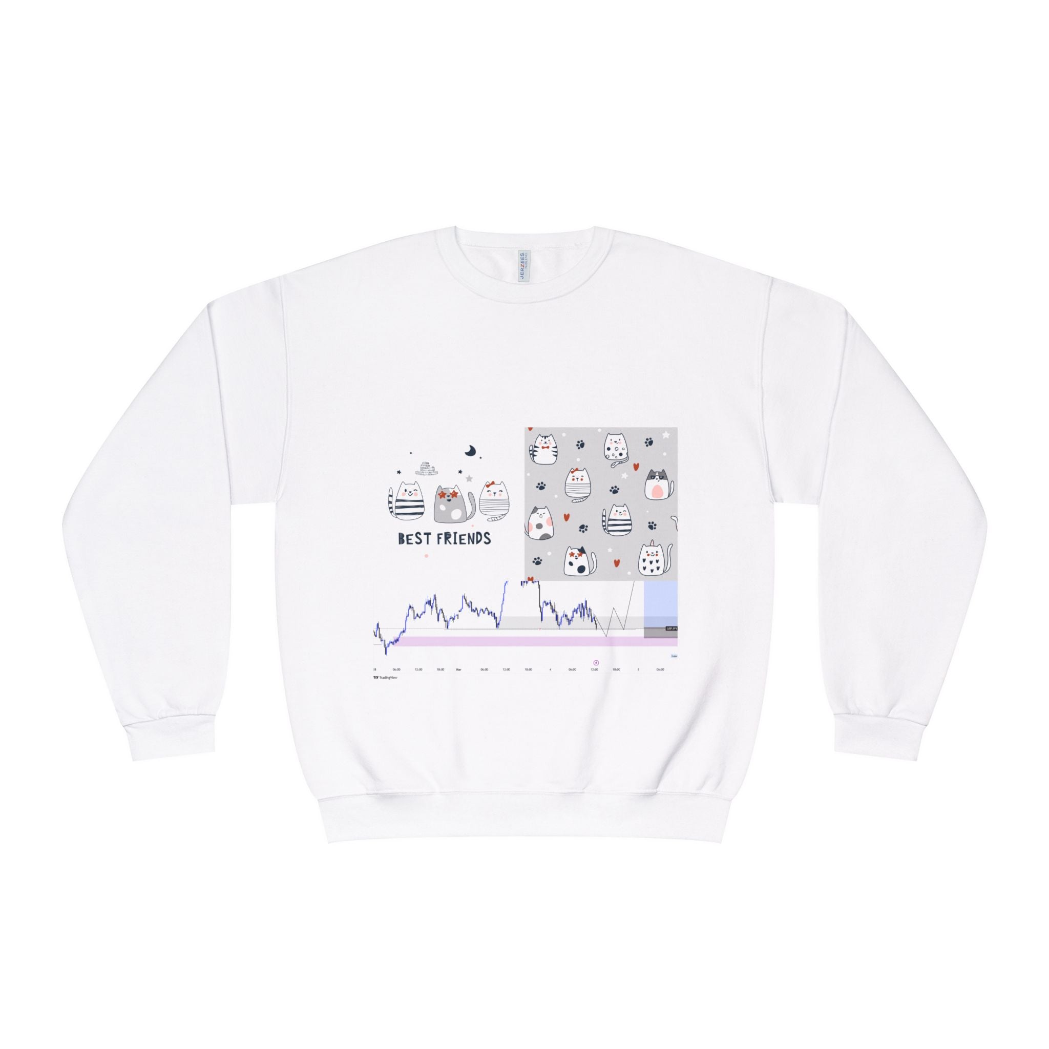 Best Friends Crewneck Sweatshirt, Cute Friendship Sweatshirt, Cozy Gift for Friends, Casual Crewneck, Everyday Comfort Wear